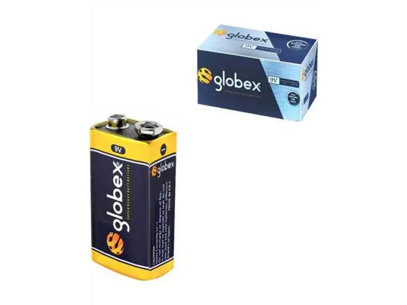 Globex 9V Pil 1 paket (10 luk) Globex 9V Pil 1 paket (10 luk)