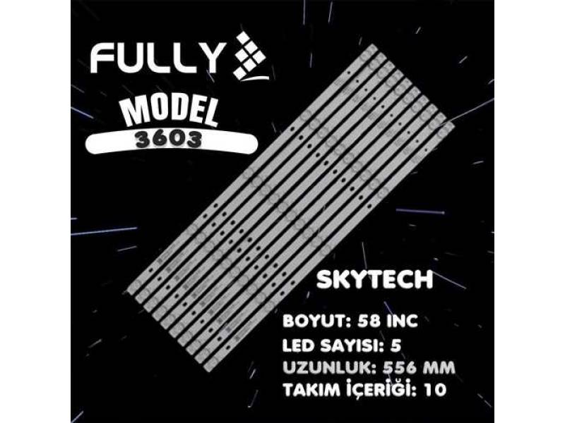 FULLY SET-3603 SKYTECH/REDLİNE 58 INC 10 ADET (SET) TV LED BAR FULLY SET-3603 SKYTECH/REDLİNE 58 INC 10 ADET (SET) TV LED BAR