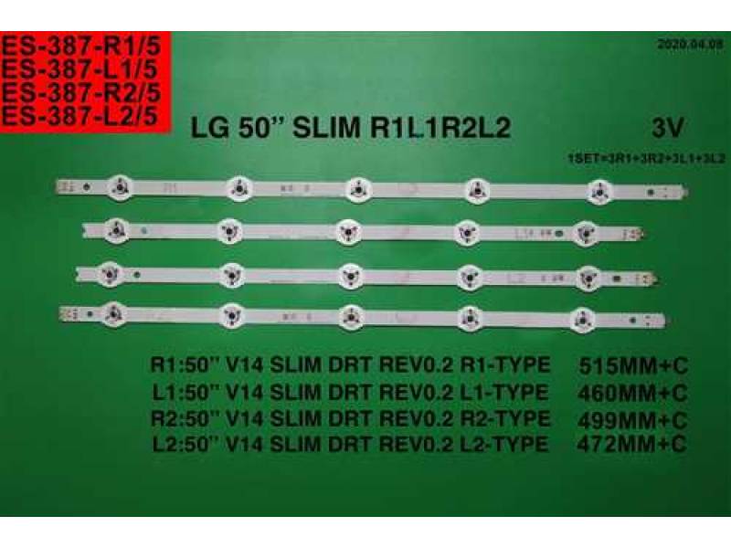 FULLY SET-387 LG 50 INC // ADET (SET) TV LED BAR FULLY SET-387 LG 50 INC // ADET (SET) TV LED BAR