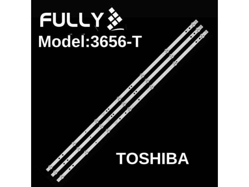FULLY SET-3656 TOSHIBA 43 INC 2A+1B ADET (SET) TOSHIBA SOKETLİ TV LED BAR FULLY SET-3656 TOSHIBA 43 INC 2A+1B ADET (SET) TOSHIBA SOKETLİ TV LED BAR