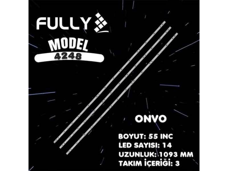 FULLY-SET-4248 ONVO 55 INC 3 ADET (SET) TV LED BAR FULLY-SET-4248 ONVO 55 INC 3 ADET (SET) TV LED BAR