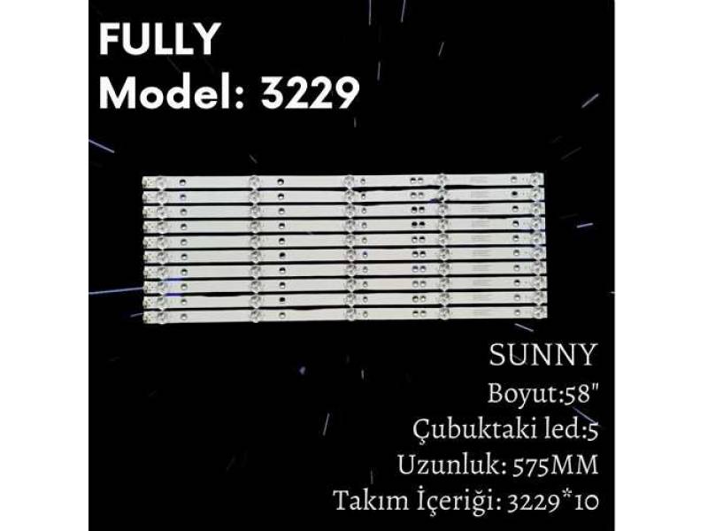 FULLY-SET-3229 SUNNY 58 INC 6V SN58LEDJ203/0216, AX58LEDJ203/0216, 58LEDJ203, JS-D-JP58DM-051EC, R72-58D04-005 TV LED BAR FULLY-SET-3229 SUNNY 58 INC 6V SN58LEDJ203/0216, AX58LEDJ203/0216, 58LEDJ203, JS-D-JP58DM-051EC, R72-58D04-005 TV LED BAR