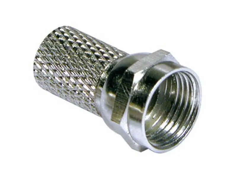 F Konnektör RG6 1 paket (100lük) F Konnektör RG6 1 paket (100lük)