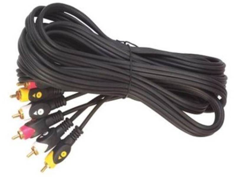 3 RCA 3 RCA 5 Metre Kablo