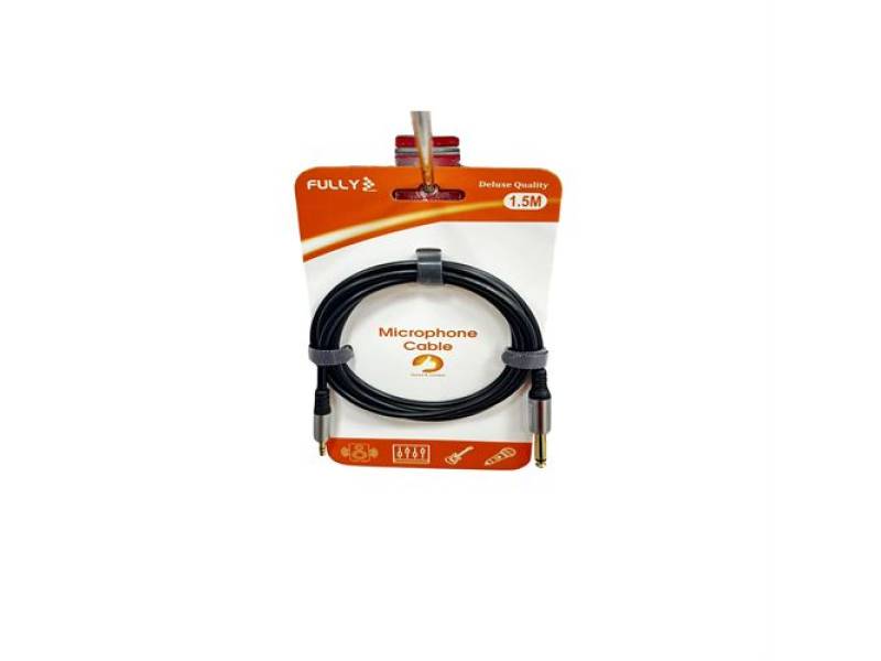 6.3 3.5MM 1,5MT Mikrofon Kablosu