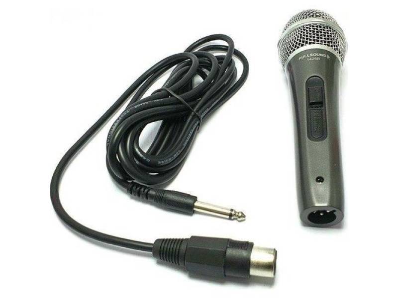 Fullsound 1426B El Mikrofonu 3mt Kablolu