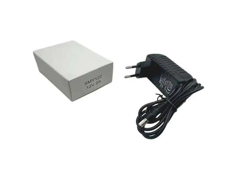 SMY122 12V 2A STANDART UÇLU (5.5*2.5) ADAPTÖR SMY122 12V 2A STANDART UÇLU (5.5*2.5) ADAPTÖR