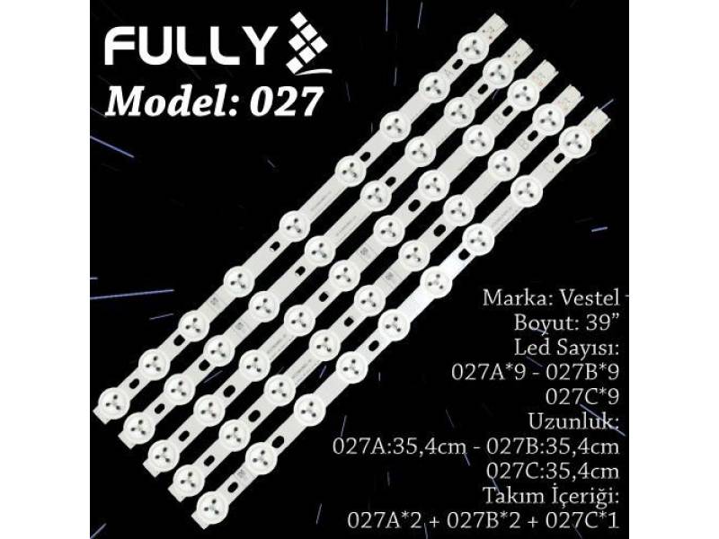 FULLY-SET-027 VESTEL 39 INC 2 ADET (SET) TV LED BAR FULLY-SET-027 VESTEL 39 INC 2 ADET (SET) TV LED BAR