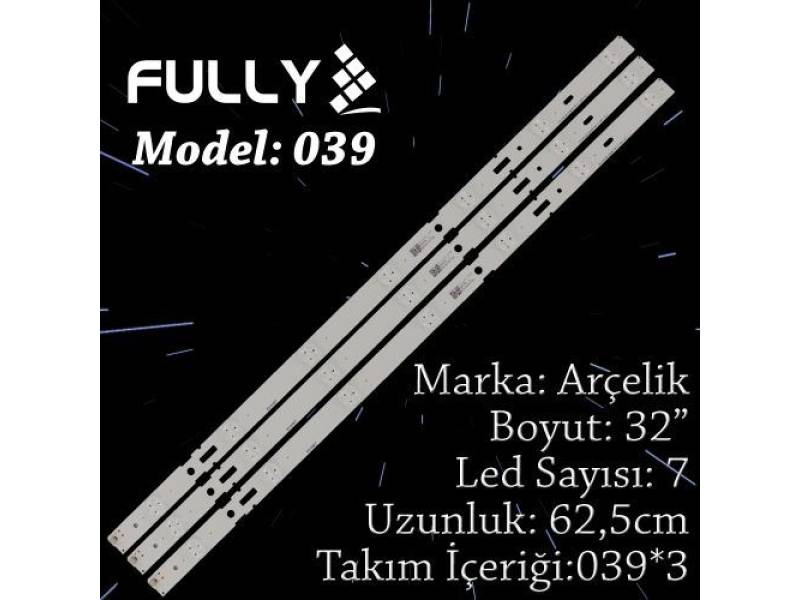 FULLY-SET-039 ARÇELİK BEKO 32 INC 3 ADET (SET) TV LED BAR FULLY-SET-039 ARÇELİK BEKO 32 INC 3 ADET (SET) TV LED BAR