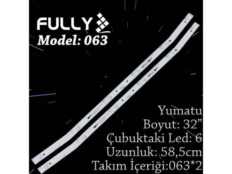 FULLY SET-063 YUMATU 32 INC 2 ADET (SET) TV LED BAR FULLY SET-063 YUMATU 32 INC 2 ADET (SET) TV LED BAR