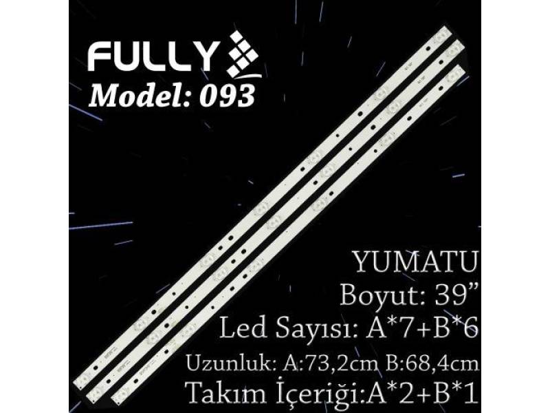 FULLY SET-093 YUMATU 39INC 2*7LED+ 1*6LED 3 ADET (SET) TV LED BAR FULLY SET-093 YUMATU 39INC 2*7LED+ 1*6LED 3 ADET (SET) TV LED BAR