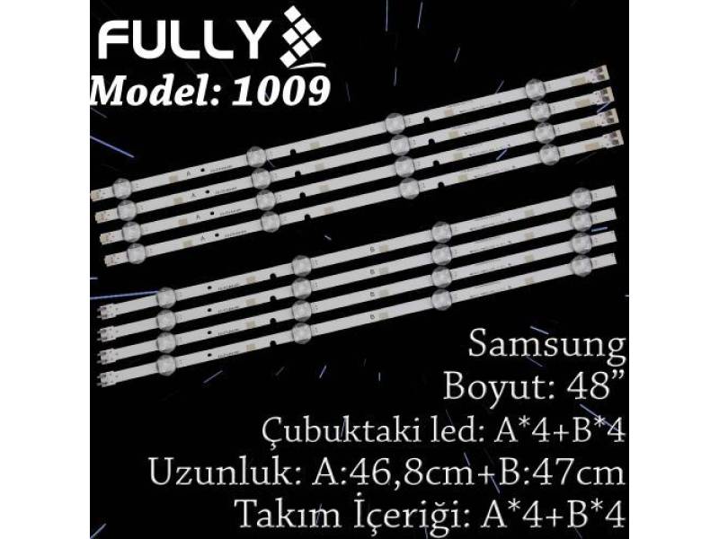 FULLY SET-1009 SAMSUNG 48 INC 4A+4B ADET (SET) TV LED BAR FULLY SET-1009 SAMSUNG 48 INC 4A+4B ADET (SET) TV LED BAR