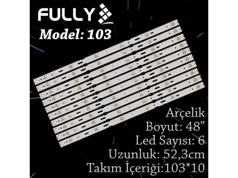FULLY-SET-103 Arçelik 48 INC 10 ADET (SET) TV LED BAR FULLY-SET-103 Arçelik 48 INC 10 ADET (SET) TV LED BAR