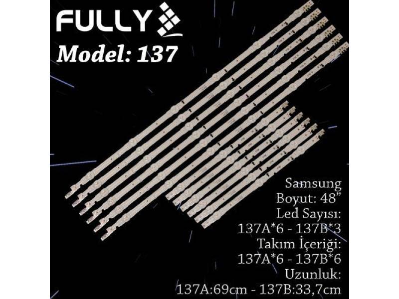 FULLY- SET-137 SAMSUNG 48 INC 6A+6B ADET (SET) TV LED BAR FULLY- SET-137 SAMSUNG 48 INC 6A+6B ADET (SET) TV LED BAR
