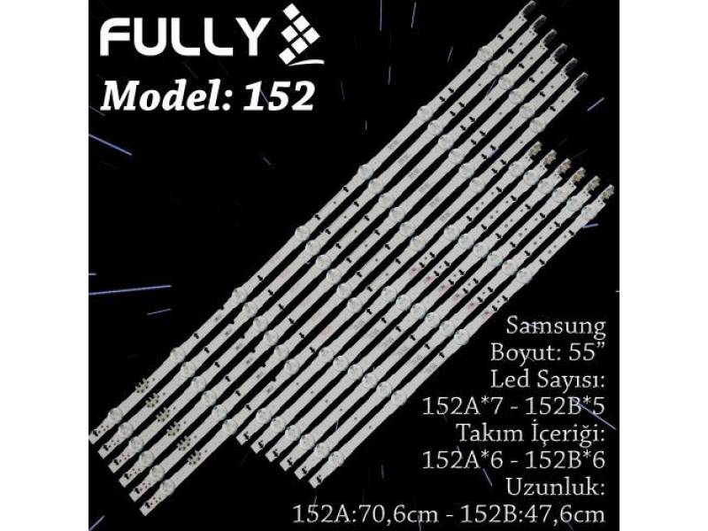 FULLY-SET-152 SAMSUNG 55 INC 6A+6B ADET (SET) TV LED BAR FULLY-SET-152 SAMSUNG 55 INC 6A+6B ADET (SET) TV LED BAR
