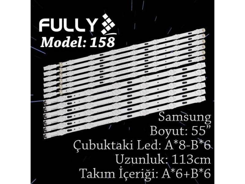 FULLY- SET-158 SAMSUNG 55 INC 6A+6B ADET (SET) TV LED BAR FULLY- SET-158 SAMSUNG 55 INC 6A+6B ADET (SET) TV LED BAR