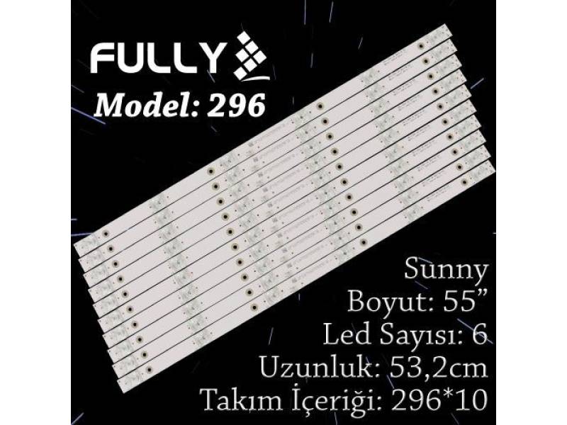 FULLY- SET-296 SUNNY 55 INC 10 ADET (SET) TV LED BAR FULLY- SET-296 SUNNY 55 INC 10 ADET (SET) TV LED BAR