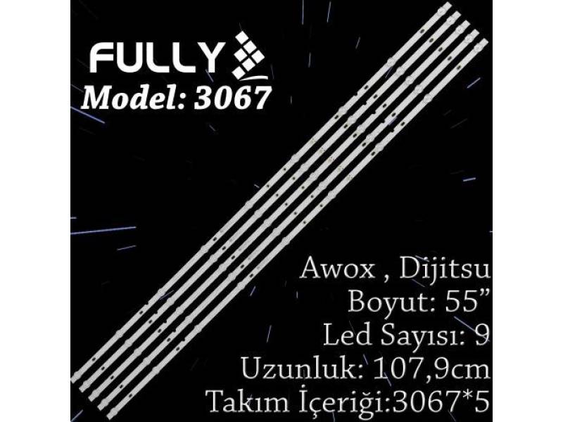FULLY SET-3067 Dijitsu/AWOX 55 INC 5 ADET (SET) TV LED BAR FULLY SET-3067 Dijitsu/AWOX 55 INC 5 ADET (SET) TV LED BAR