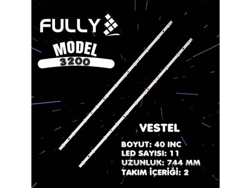 FULLY-SET-3200-VESTEL40U9500, 40U9400, 40F9510, 40R654FC 40LL3A63DT, 40F8400E, 40F9500, 40F8500, 17DLB40NER5 TV LED BAR FULLY-SET-3200-VESTEL40U9500, 40U9400, 40F9510, 40R654FC 40LL3A63DT, 40F8400E, 40F9500, 40F8500, 17DLB40NER5 TV LED BAR