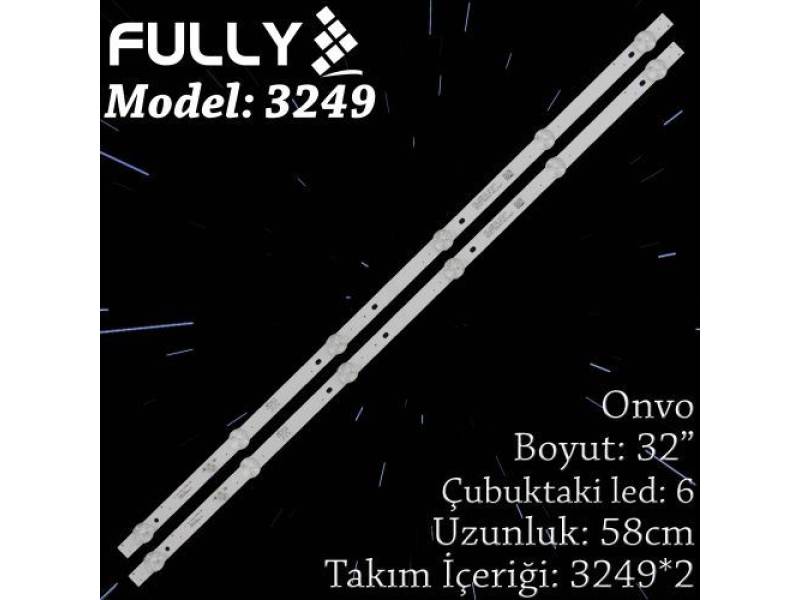 FULLY SET-3249 ONVO 32 INC 2 ADET (SET) TV LED BAR FULLY SET-3249 ONVO 32 INC 2 ADET (SET) TV LED BAR