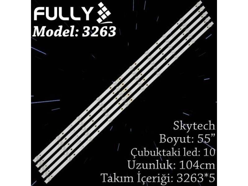 FULLY- SET-3263 SKYTECH 55 INC 5 ADET (SET) TV LED BAR FULLY- SET-3263 SKYTECH 55 INC 5 ADET (SET) TV LED BAR