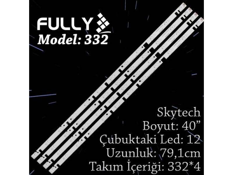 FULLY SET-332 SKYTECH 40 INC 4 ADET (SET) TV LED BAR FULLY SET-332 SKYTECH 40 INC 4 ADET (SET) TV LED BAR