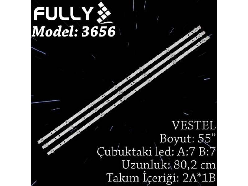 FULLY SET-3656 VESTEL 43 INC 2A+1B ADET (SET) VESTEL SOKETLİ TV LED BAR FULLY SET-3656 VESTEL 43 INC 2A+1B ADET (SET) VESTEL SOKETLİ TV LED BAR