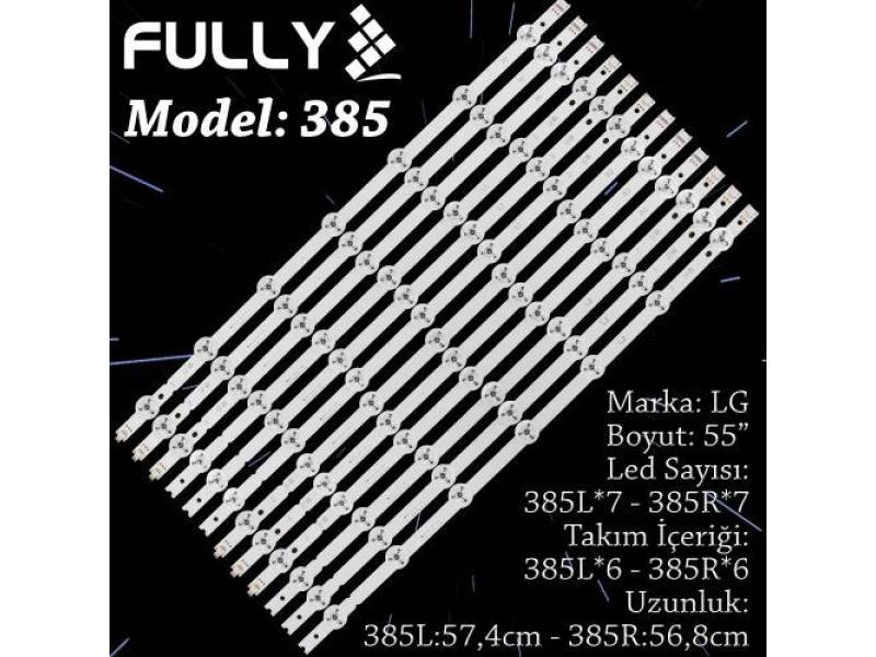 FULLY SET-385 LG 55 INC 12 ADET (SET) TV LED BAR FULLY SET-385 LG 55 INC 12 ADET (SET) TV LED BAR