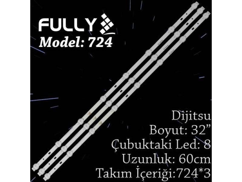 FULLY SET-724 VOX/FOX 32 INC 3 ADET (SET) TV LED BAR FULLY SET-724 VOX/FOX 32 INC 3 ADET (SET) TV LED BAR