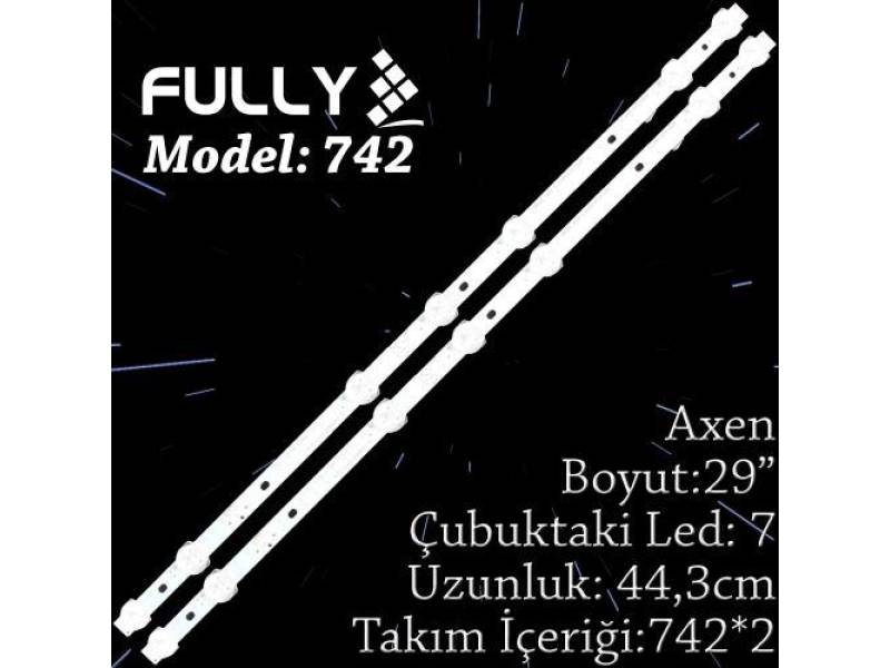 FULLY SET-742 AXEN/FOX 29 INC 2 ADET (SET) TV LED BAR FULLY SET-742 AXEN/FOX 29 INC 2 ADET (SET) TV LED BAR