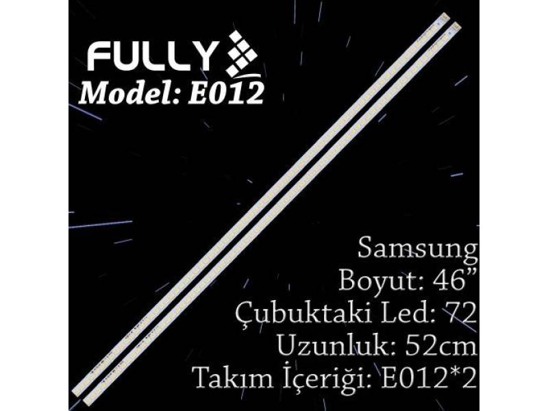 FULLY-SET-ELED-012 SAMSUNG 46 INC 2 ADET (SET) TV LED BAR FULLY-SET-ELED-012 SAMSUNG 46 INC 2 ADET (SET) TV LED BAR