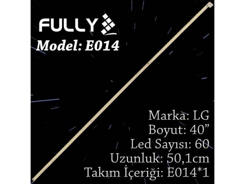 FULLY-SET-ELED-014 VESTEL 40 INC 1 ADET (SET) TV LED BAR FULLY-SET-ELED-014 VESTEL 40 INC 1 ADET (SET) TV LED BAR