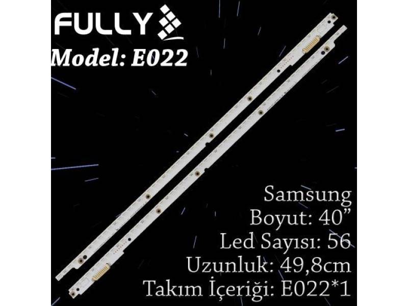 FULLY-ELED-022 SAMSUNG 40 INC 2 ADET (SET) TV LED BAR FULLY-ELED-022 SAMSUNG 40 INC 2 ADET (SET) TV LED BAR