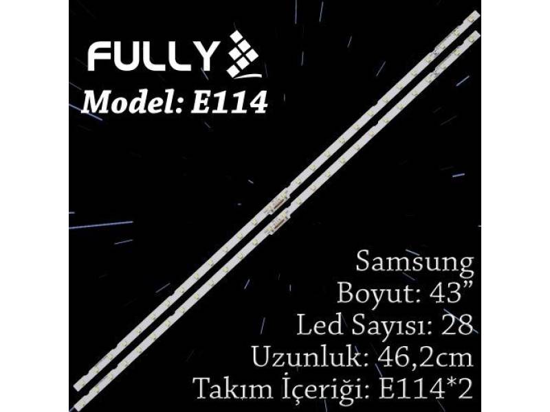 FULLY--ELED-114 SAMSUNG 43 INC 2 ADET (SET) TV LED BAR FULLY--ELED-114 SAMSUNG 43 INC 2 ADET (SET) TV LED BAR