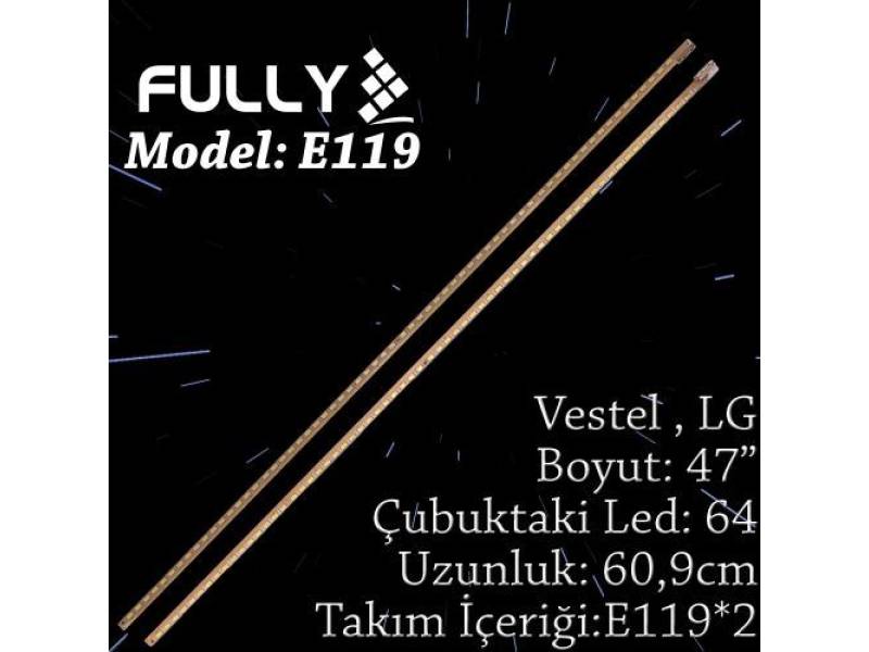 FULLY-ELED-119 LG 47 INC 1R+1L ADET (SET) TV LED BAR FULLY-ELED-119 LG 47 INC 1R+1L ADET (SET) TV LED BAR