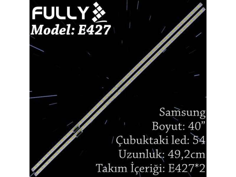 FULLY SET-ELED-427 SAMSUNG 40 INC 1 ADET (SET) TV LED BAR FULLY SET-ELED-427 SAMSUNG 40 INC 1 ADET (SET) TV LED BAR