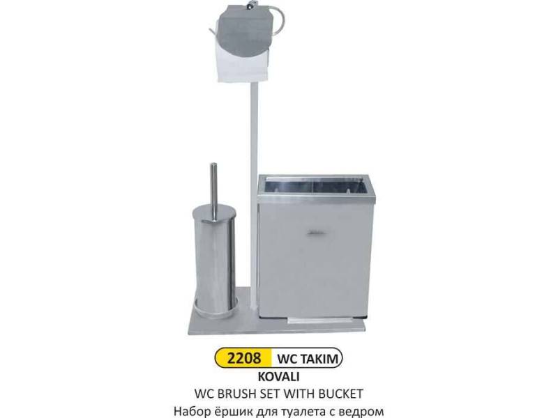 Arı Metal 2208 Wc Fırça Takım Kovalı