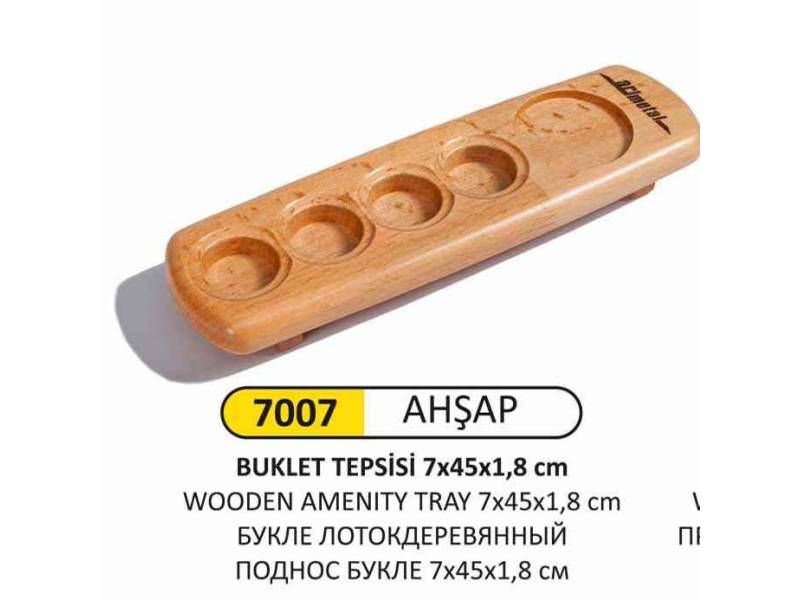 Arı Metal 7007 Buklet Tepsisi Ahşap