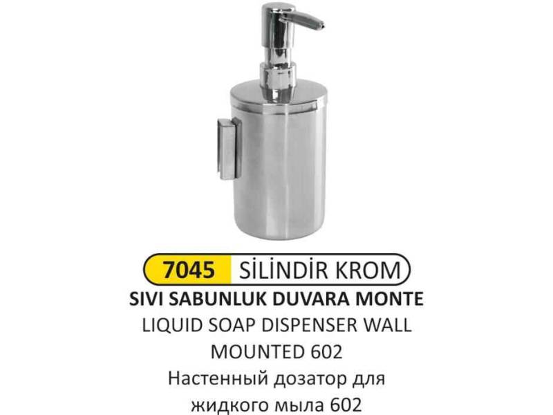 Arı Metal 7045 Sıvı Sabunluk Duvara Montajlı