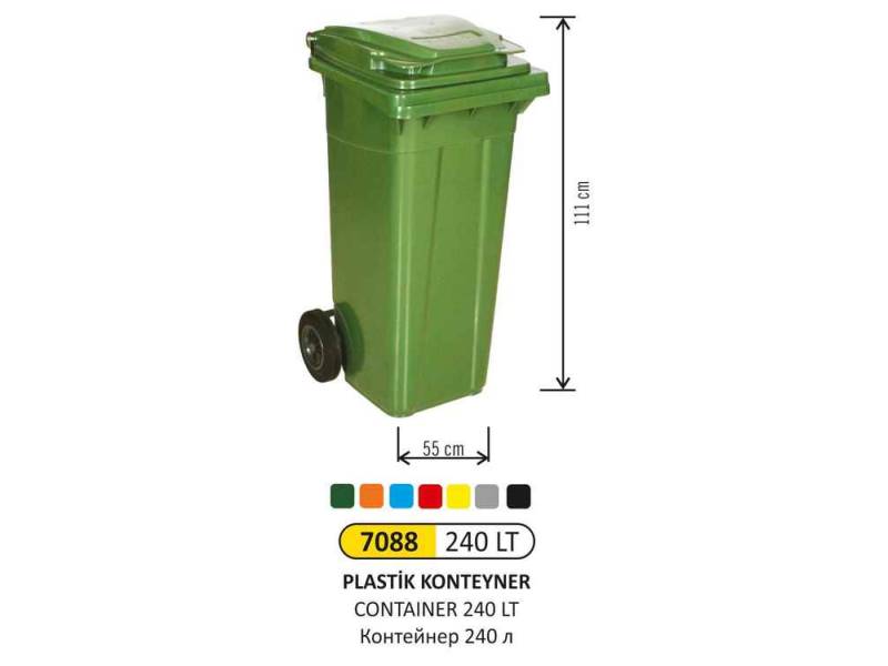 Arı Metal 7088 Konteyner 240 Litre