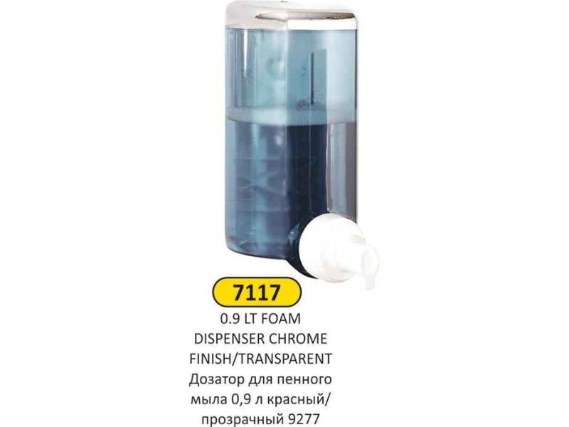 Arı Metal 7117 Köpük Sabunluk 900 ML Krom Şeffaf