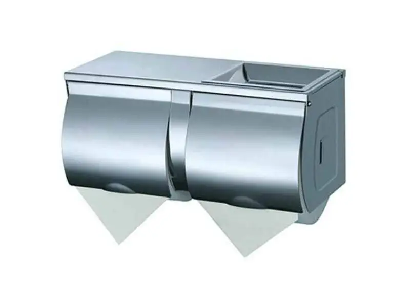Arı Metal 7125 Wc Kağıtlık Paslanmaz İkili Mat Arı Metal 7125 Wc Kağıtlık Paslanmaz İkili Mat