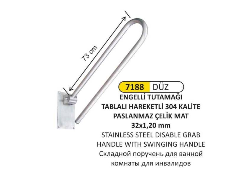 Arı Metal 7188 Engelli Tutamağı Mafsallı