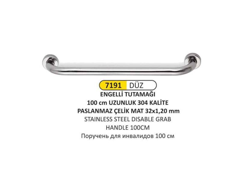 Arı Metal 7191 Engelli Tutunma Barı 100 Cm