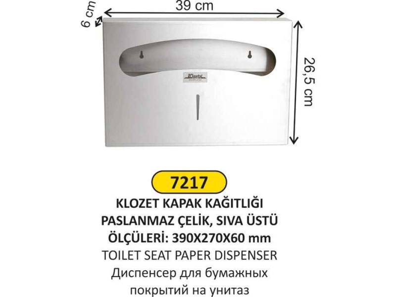 Arı Metal 7217 Metal Klozet Kapak Kağıt Verici