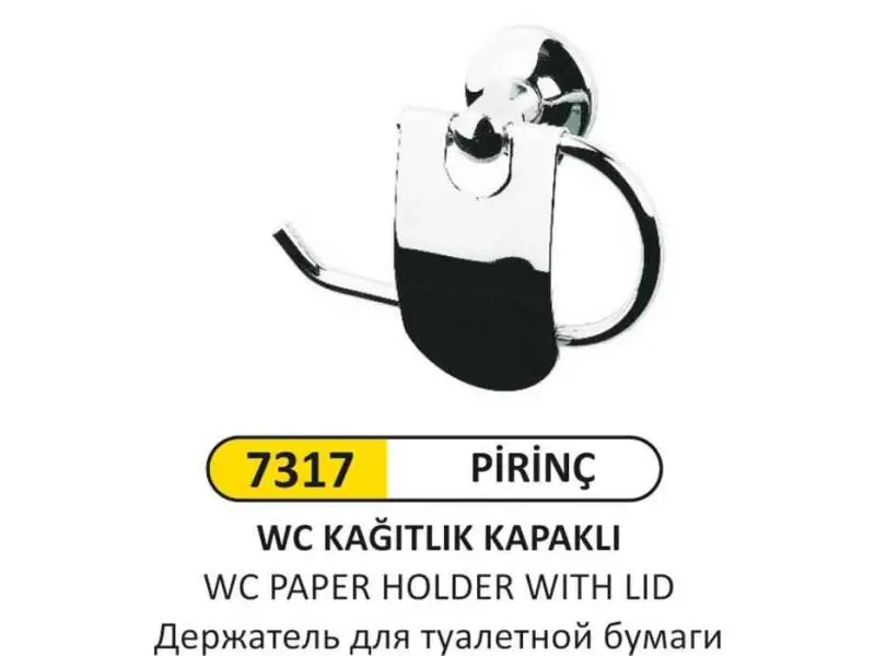 Arı Metal 7317 Wc Kağıtlık Kapaklı Arı Metal 7317 Wc Kağıtlık Kapaklı
