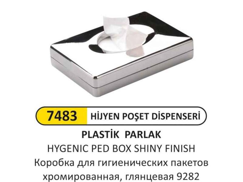 Arı Metal 7483 Hijyen Poşet Kutusu Parlak Krom