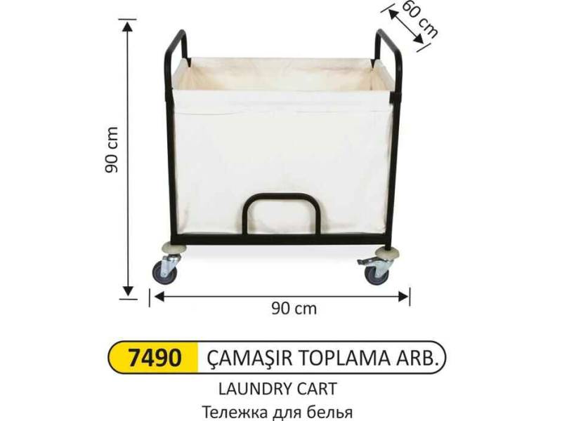 Arı Metal 7490 Çamaşır Toplama Arabası