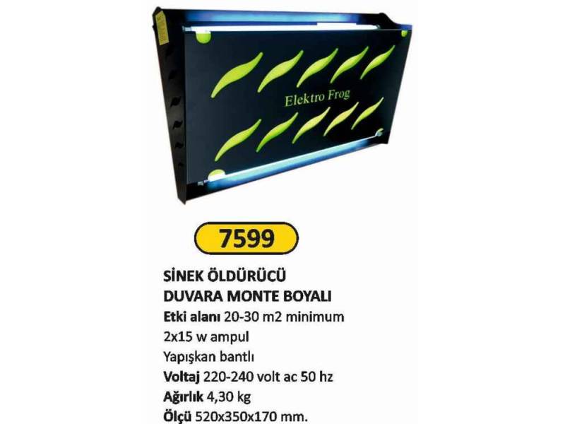 Arı Metal 7599 Sinek Öldürücü Duvara Monte Boyalı