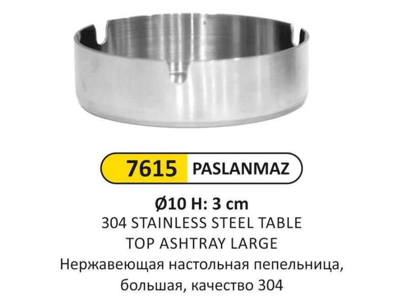 Arı Metal 7615 Masa Üstü Küllük 304 Paslanmaz Büyük